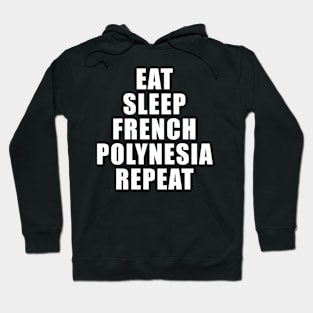 French Polynesia Funny Meme Design Hoodie